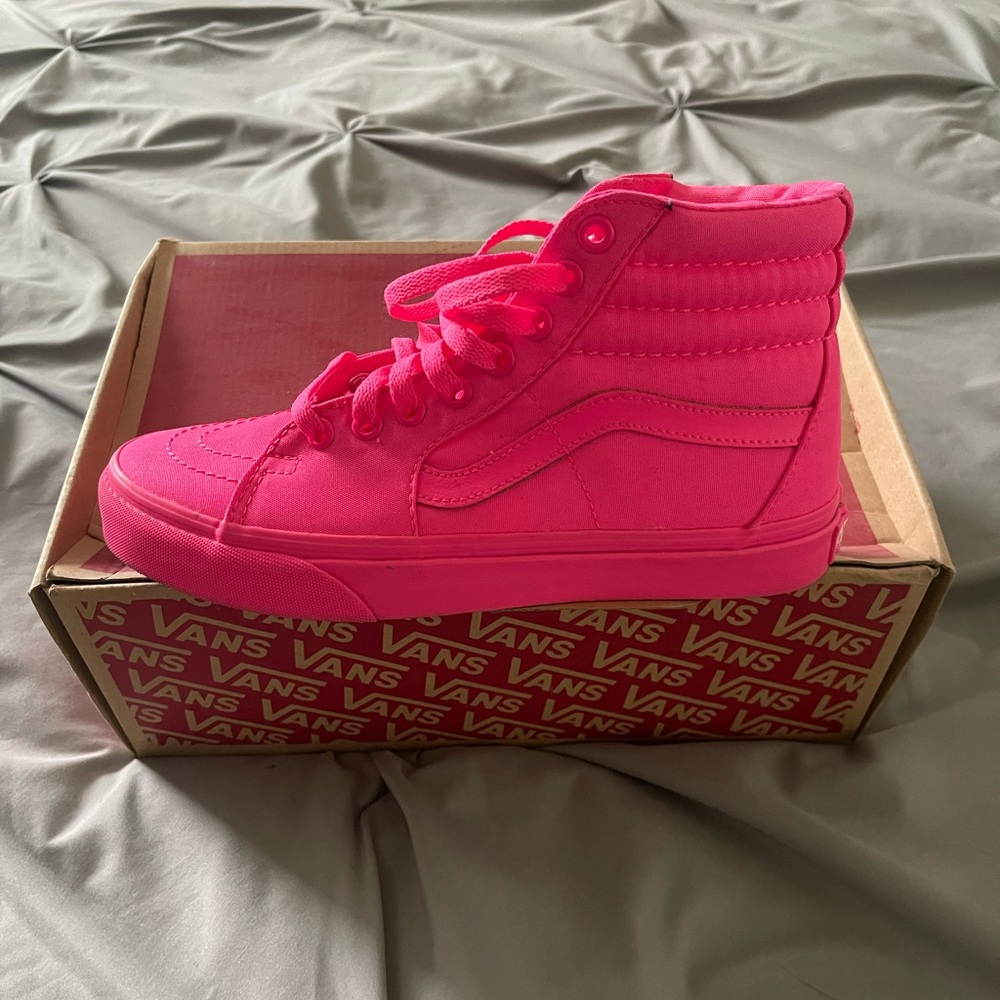 Gently used Vans sneakers.